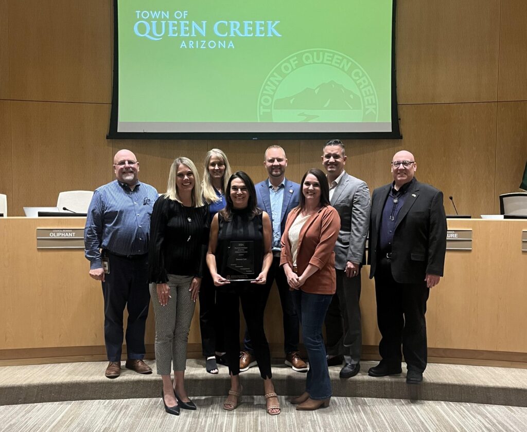 Queen Creek Economic Development Director Recognized with Statewide Award