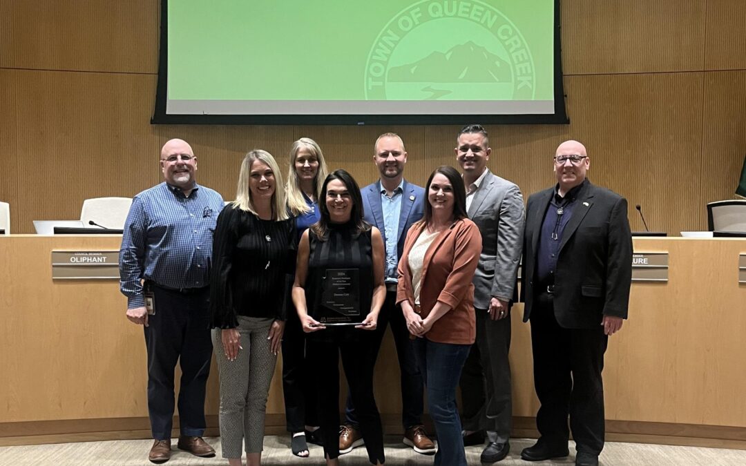 Queen Creek’s Economic Development Director Recognized with Statewide Award