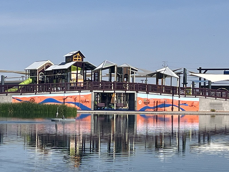 Frontier Family Park before grand opening frontier family park exterior