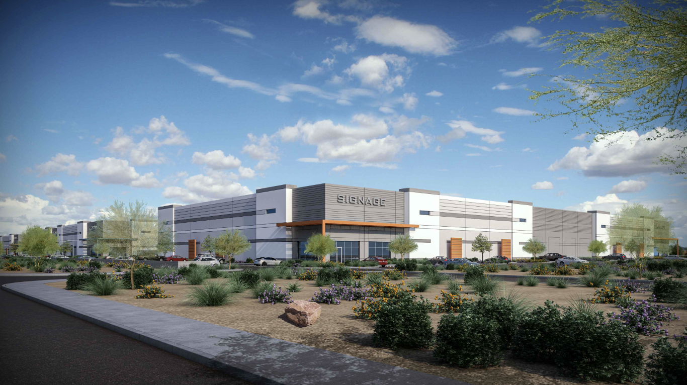 Rendering of Office Building