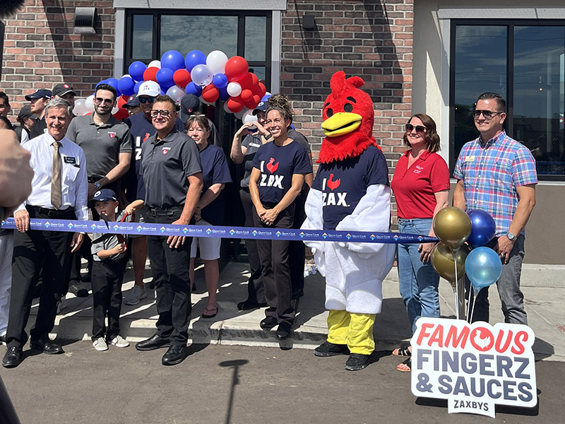 Zaxbys Ribbon Cutting 1